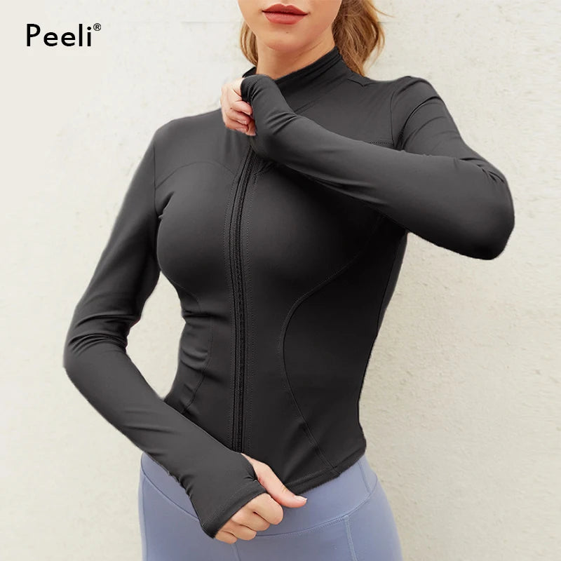 Peeli Long Sleeve Sports Jacket for Women