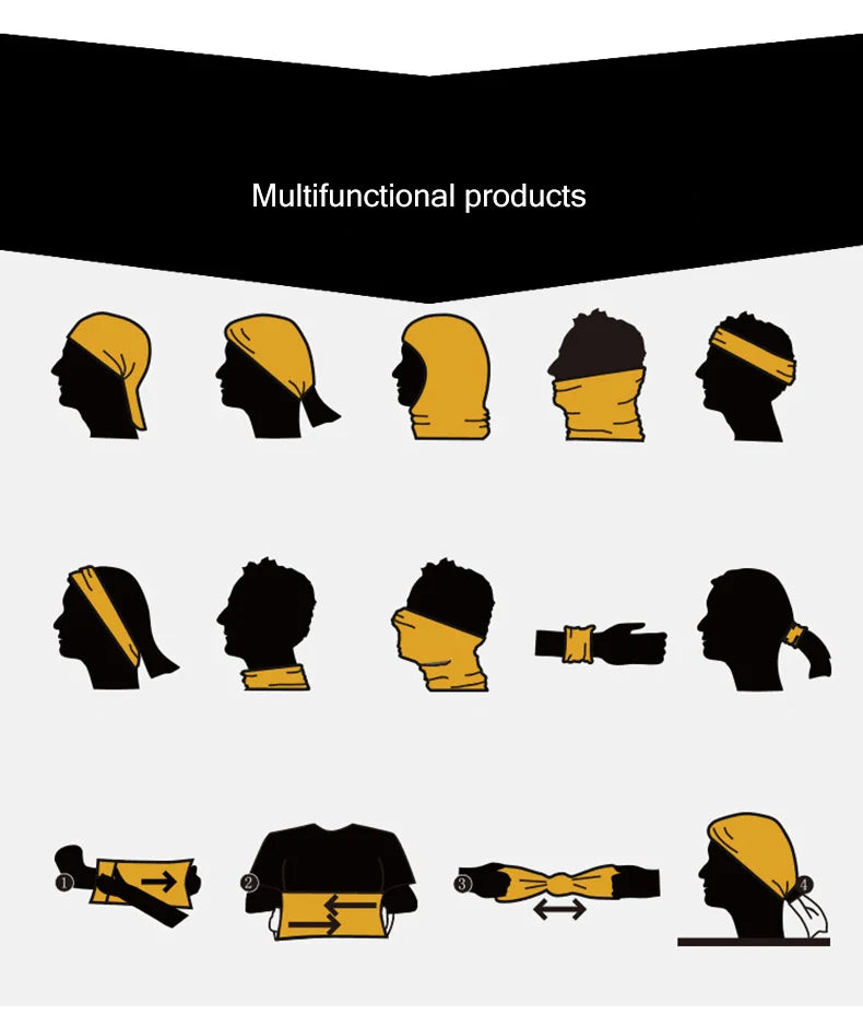Outdoor Sport Bandana Tactical Neck Gaiter