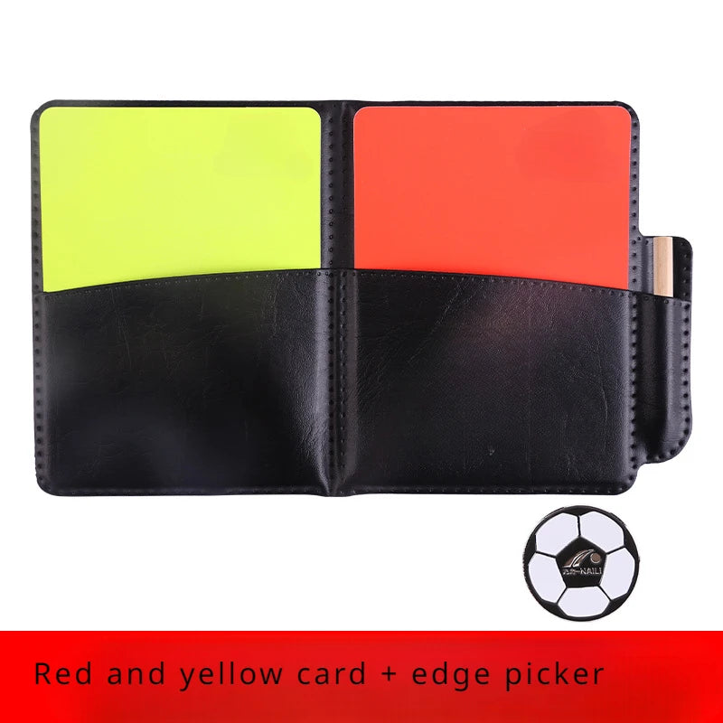 Football Referee Card Set with Patrol Flag & Accessories